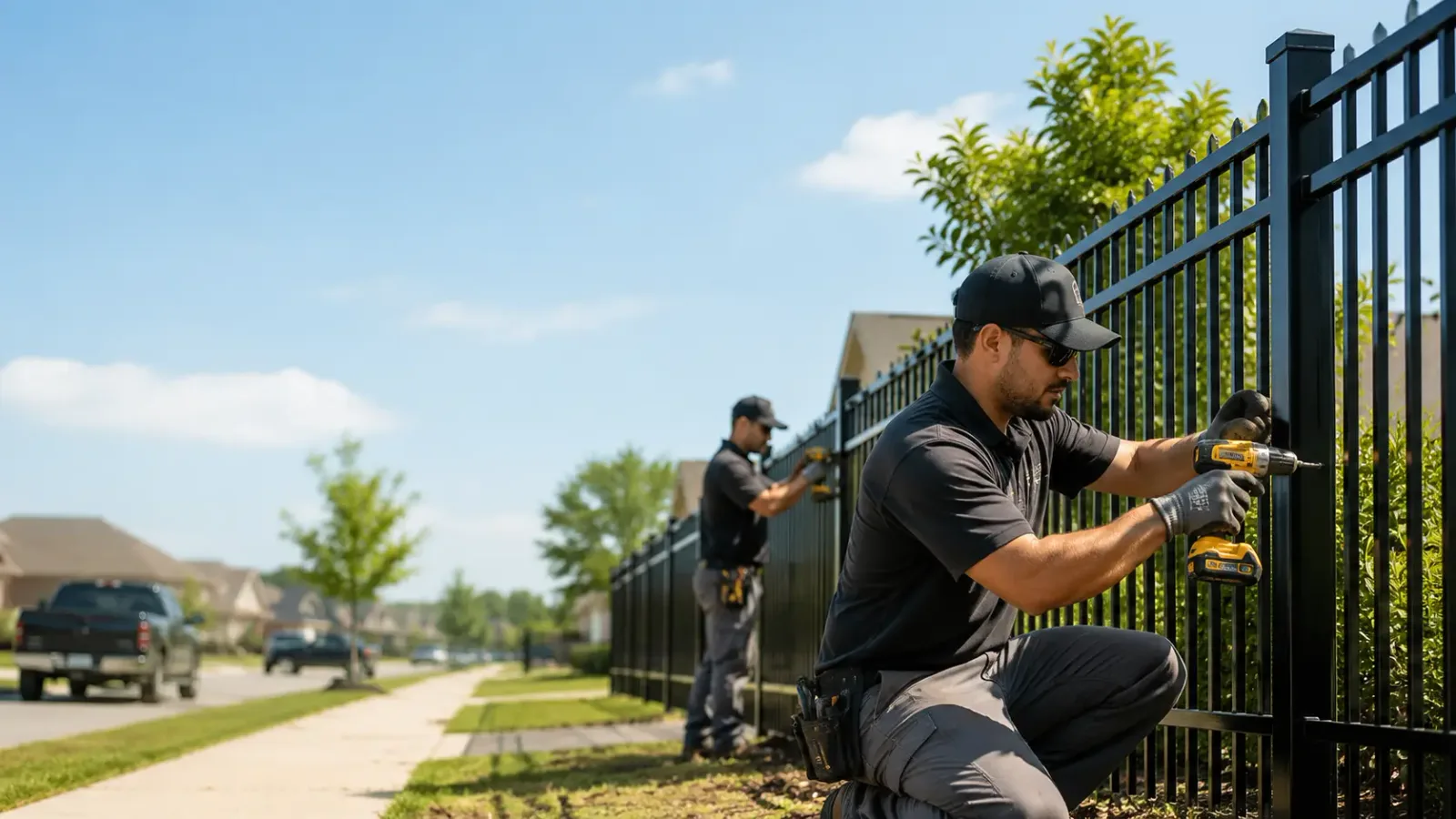 Metal Fence Installation in Rockford, OH